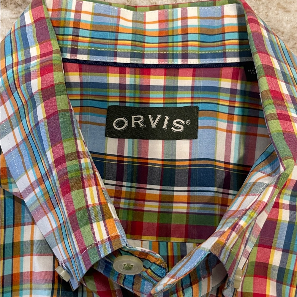 Orvis Plaid Button-Down Shirt - Picture 5 of 9